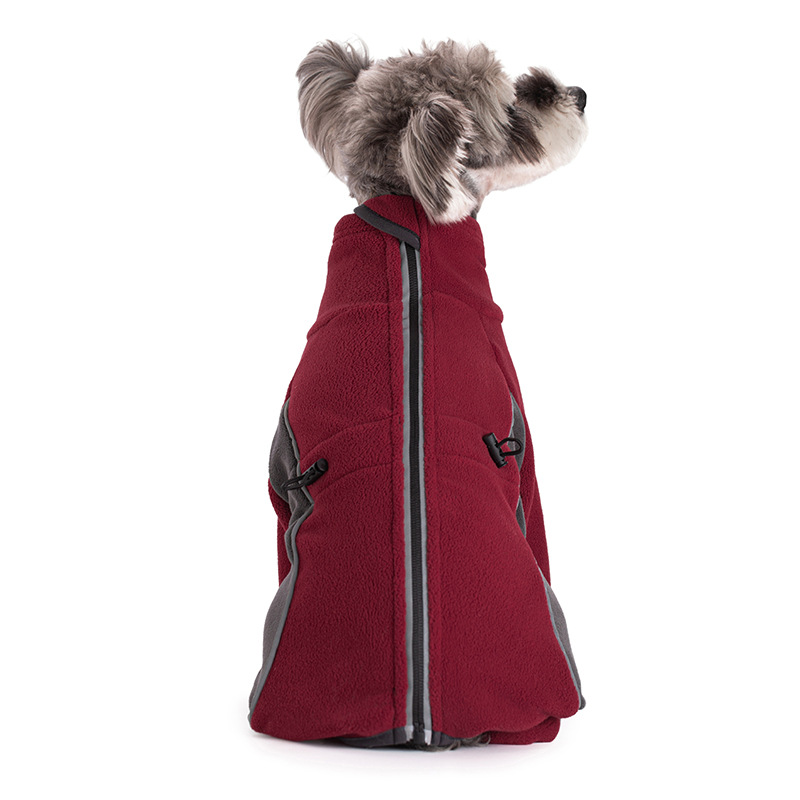 Pet Dog Clothing Warm Four-legged Cotton Coat photo 8