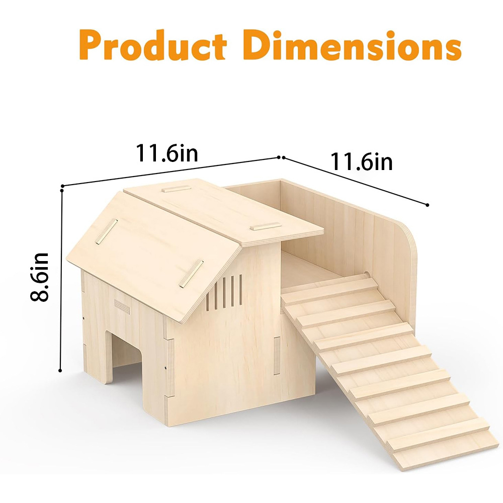 Pet Climbing Ladder Wooden House photo 6