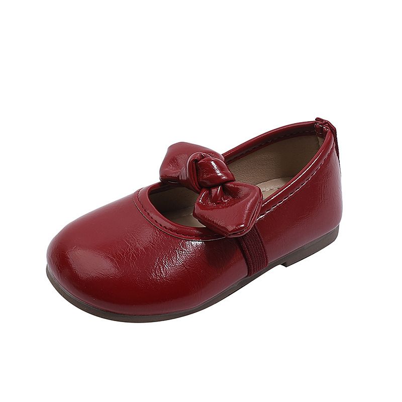 Cute Bow-knot Princess Shoes Soft-soled Performance Shoes photo 3