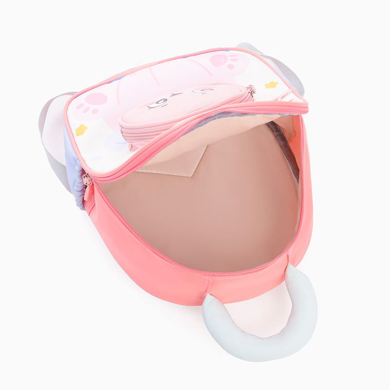 New Cartoon Childrens School Bag Lightweight And Cute For Girls photo 2
