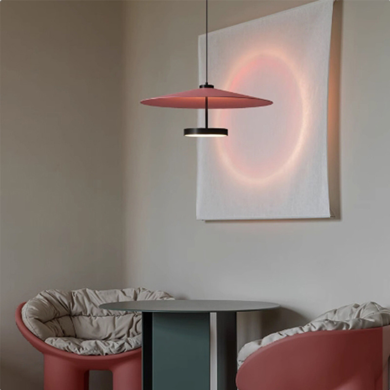 Nordic Minimalist Saucer-shaped Dining Table Pendant Light photo 1
