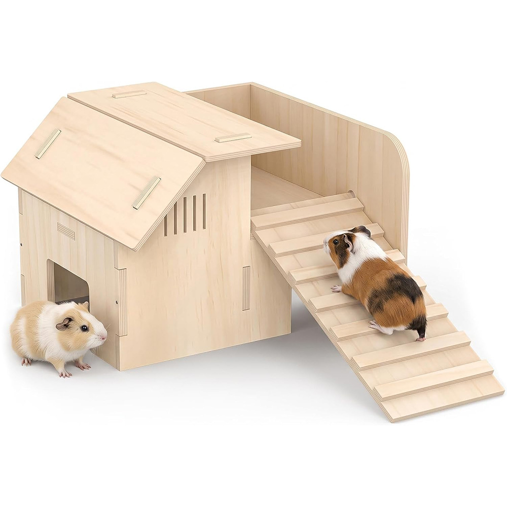 Pet Climbing Ladder Wooden House photo 5