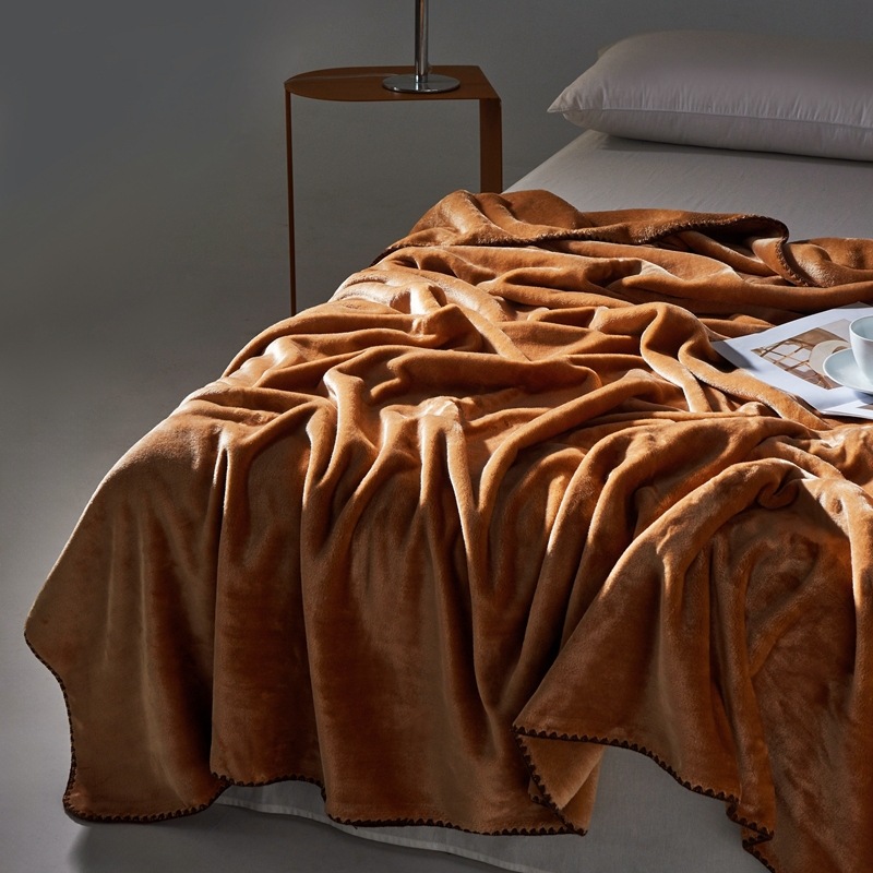 Light Luxury Solid Color Casual Blanket Rug photo 6