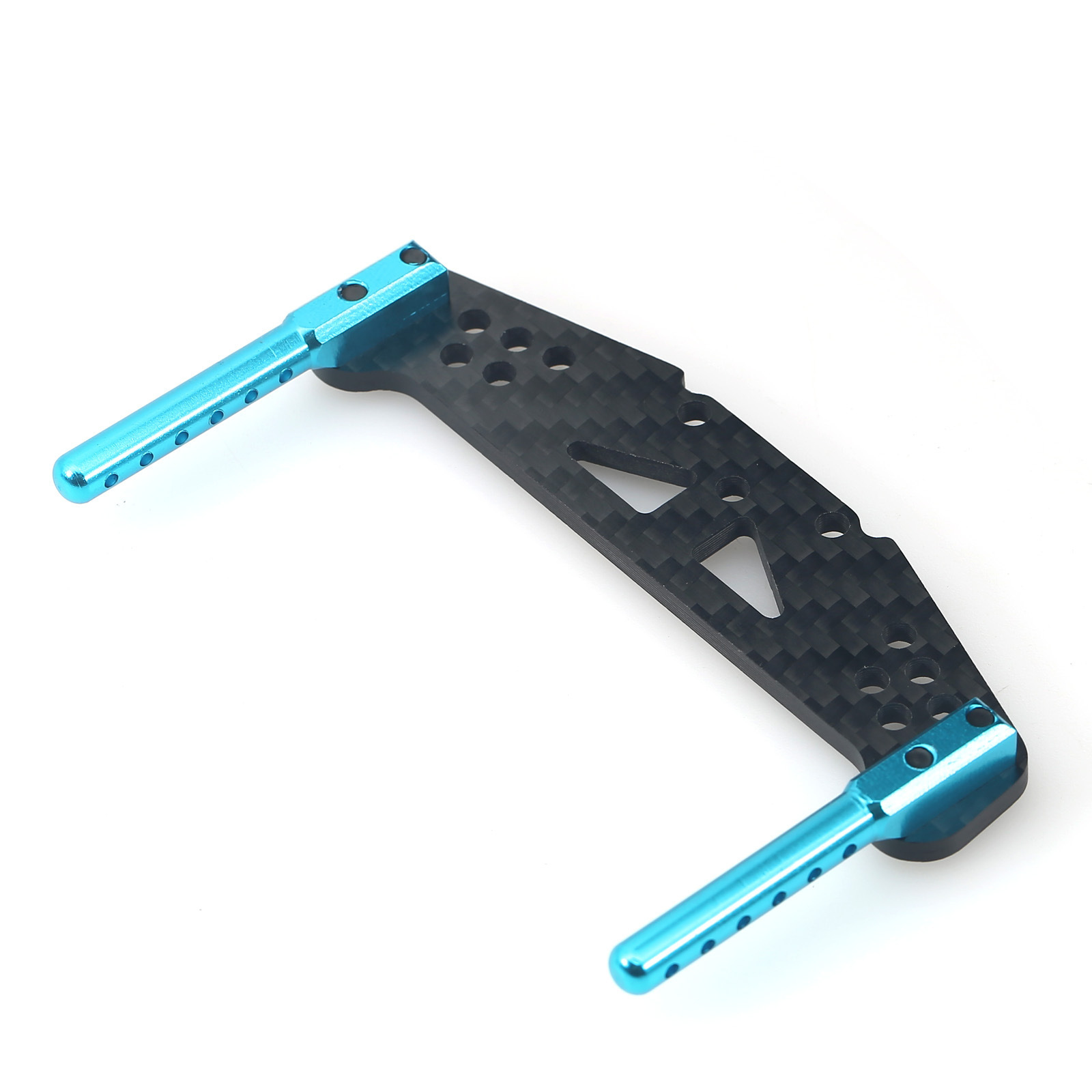 110 Tamiya TT01 Carbon Fiber Plate Front And Rear Universal LY63 Shock Absorber Bracket photo 2