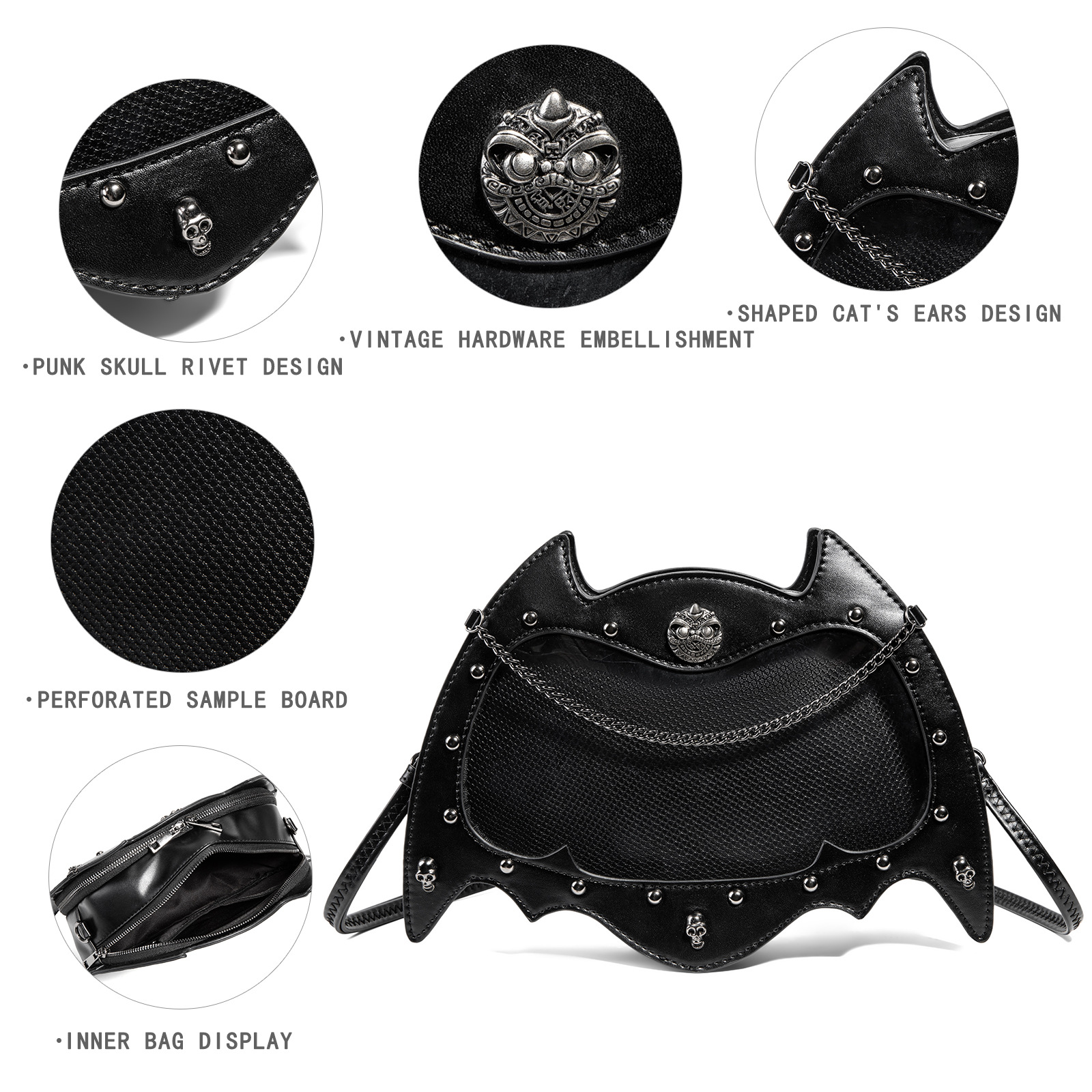 Large-capacity Transparent Storage Shoulder Bag For Women photo 5