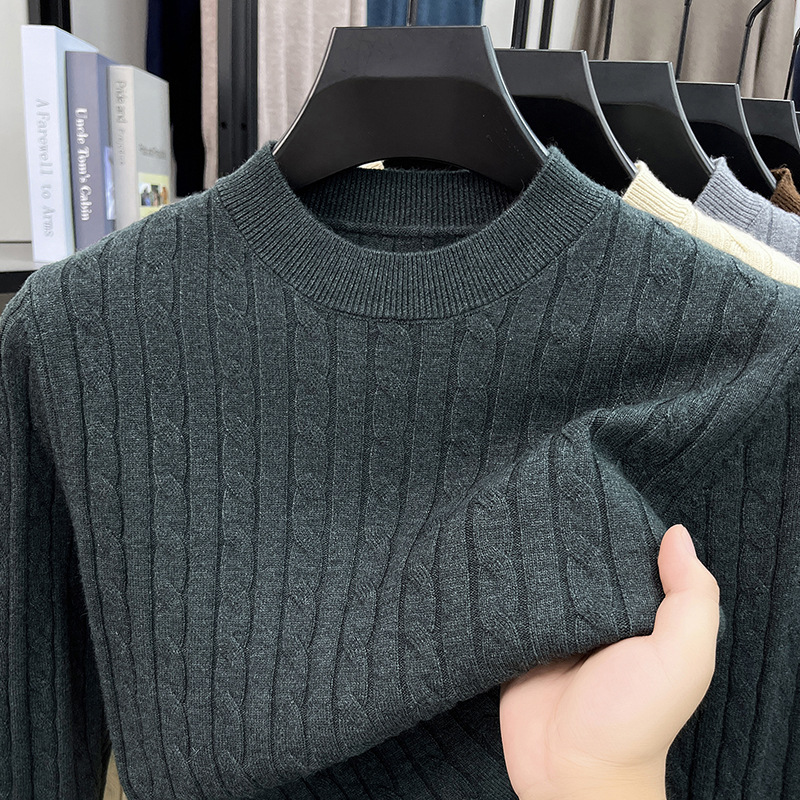 Stylish Casual Versatile And Warm Wool Base Sweater photo 6