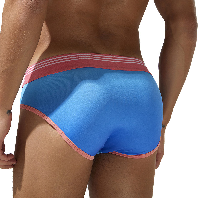 New Mens Briefs Fashionable Gradient Low-Rise Bulge-Pleasing Trendy Style photo 2