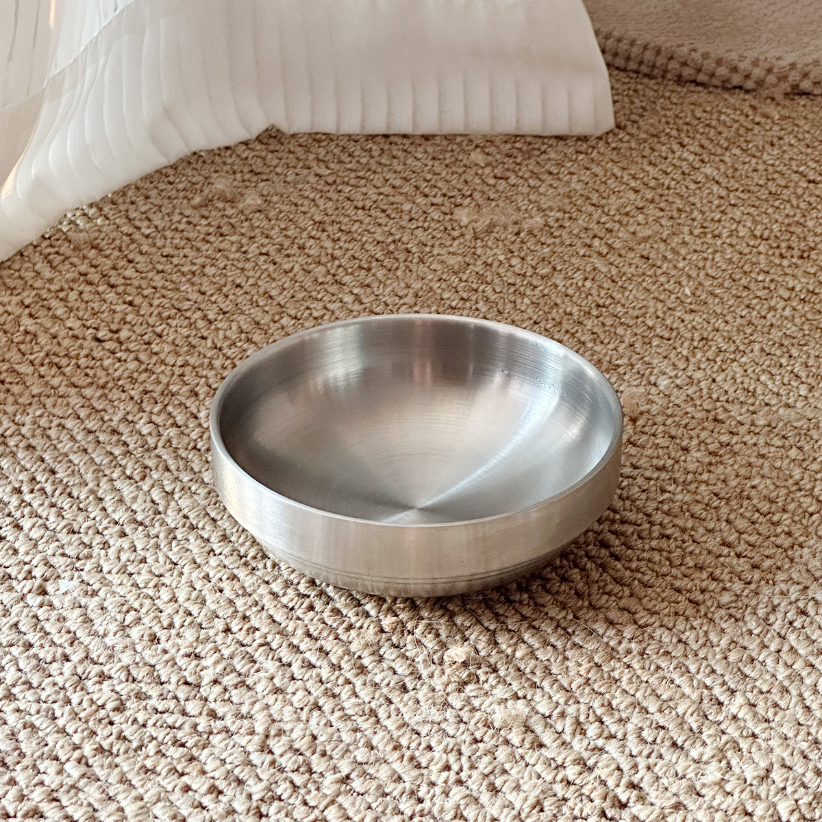 Stainless Steel Cat Bowl With A Raised Acrylic Stand Dog Bowl Large-diameter Pet Water Bowl And Food Bowl photo 3