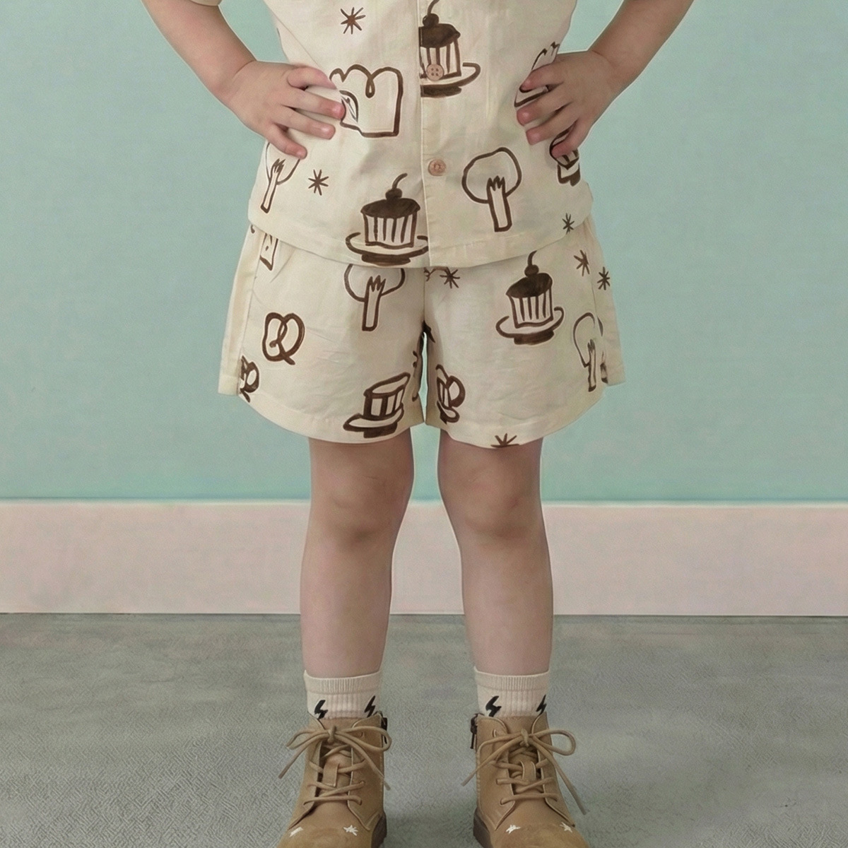Boys Cotton All Matching Shorts photo 3