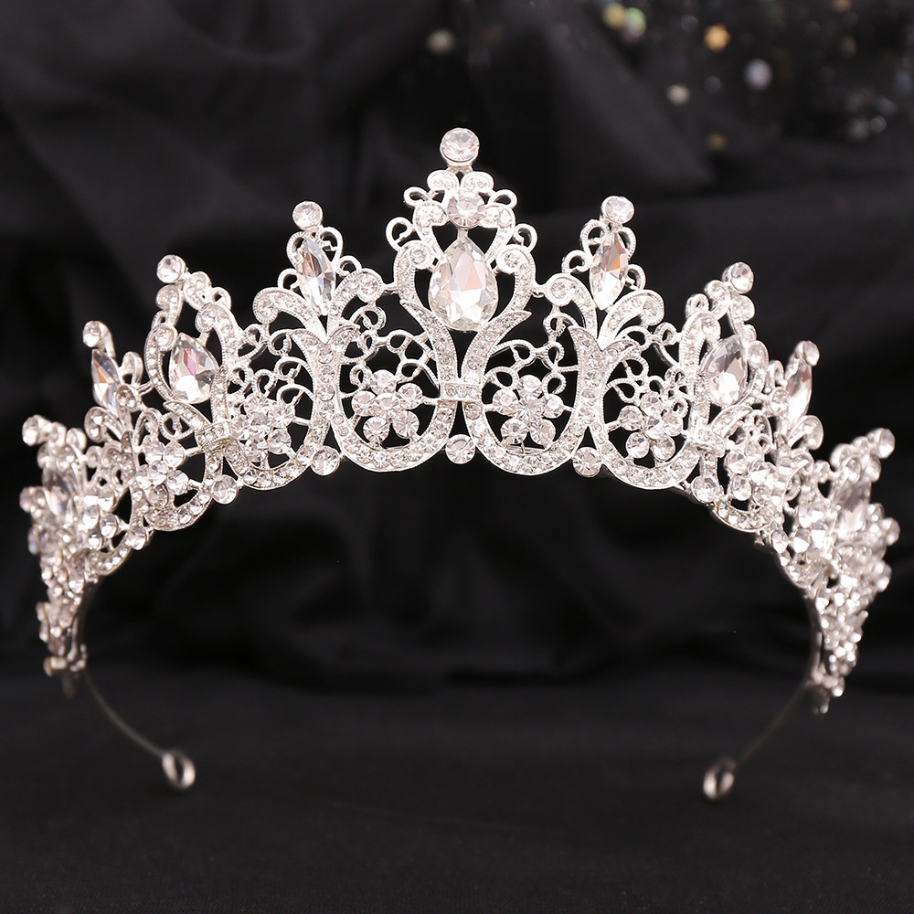 New European And American Crystal Bridal Headpiece photo 8