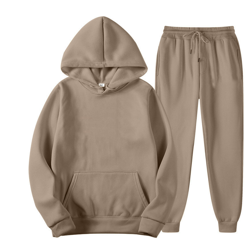 Women's Casual Versatile Solid Color Hoodie Set photo 7