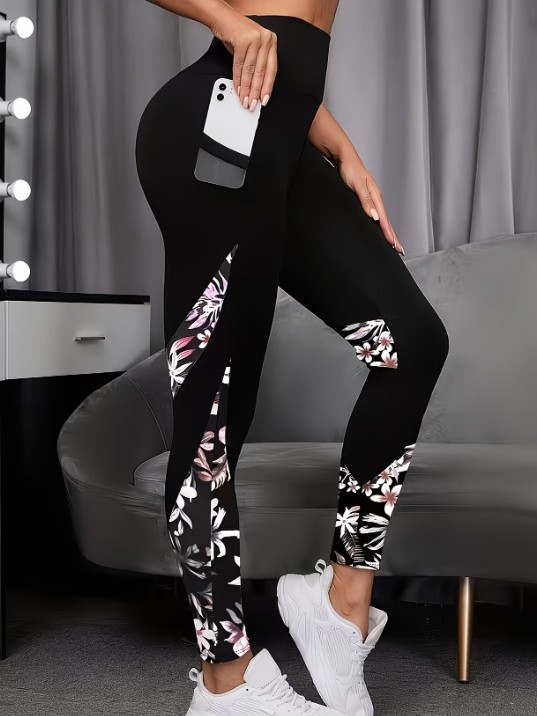 European And American High-waisted Skinny Pants With Zippered Pockets Suitable For Running And Outdoor Activities photo 6