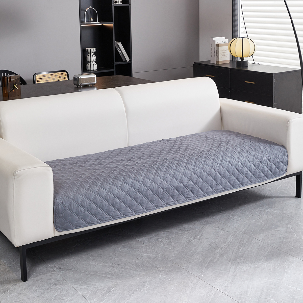 Brushed Plaid Scratch-resistant Waterproof Sofa Cushion photo 7