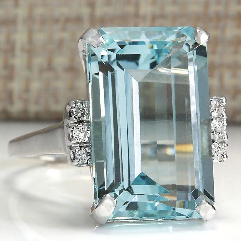 Stylish And Exquisite Citrine Engagement Ring For Women photo 1