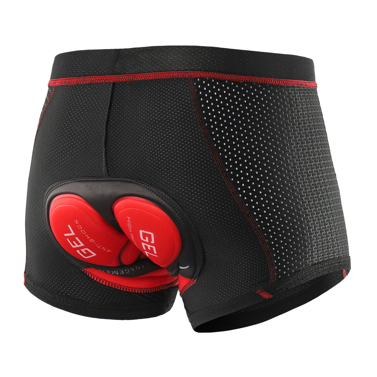 Mens Cycling Bib Shorts Breathable And Quick-Drying With Padded Silicone Chamois For Bike Jerseys photo 8