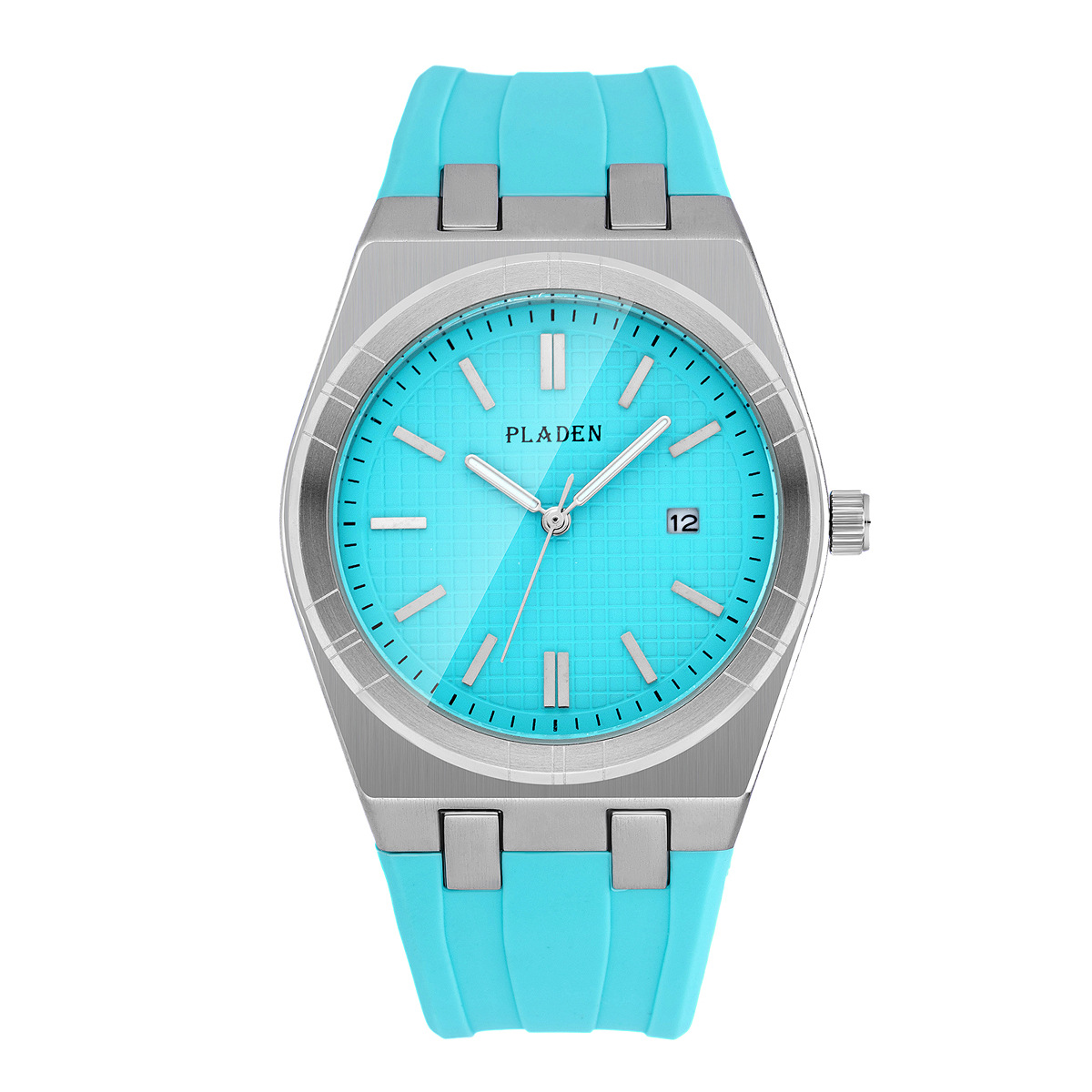 Simple Business Silicone-Strap Quartz Watch photo 2