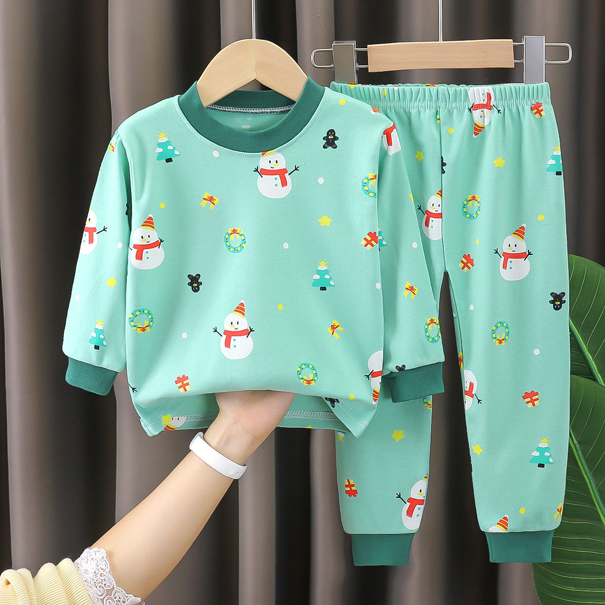 Childrens Underwear Set Pure Cotton Autumn Pants Kids Clothing photo 2