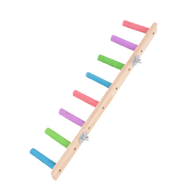 For Birds Frosted Stand Rod Parrot Grinding Claw Molar Stick Toy Bird Cage Stand Stick Accessories photo 3