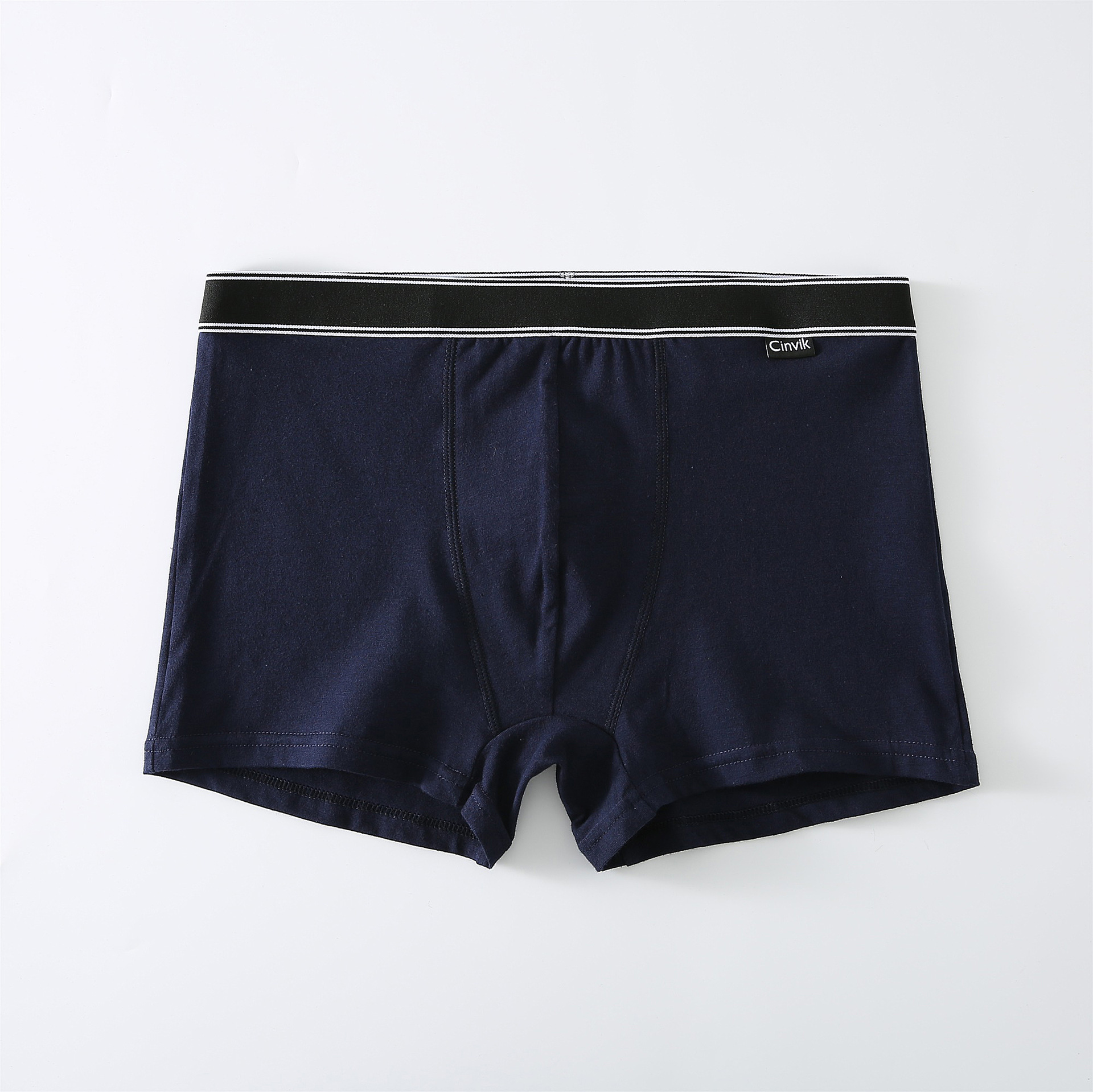 Cotton Mid-rise Boxer Briefs Breathable Men's Underpants photo 5