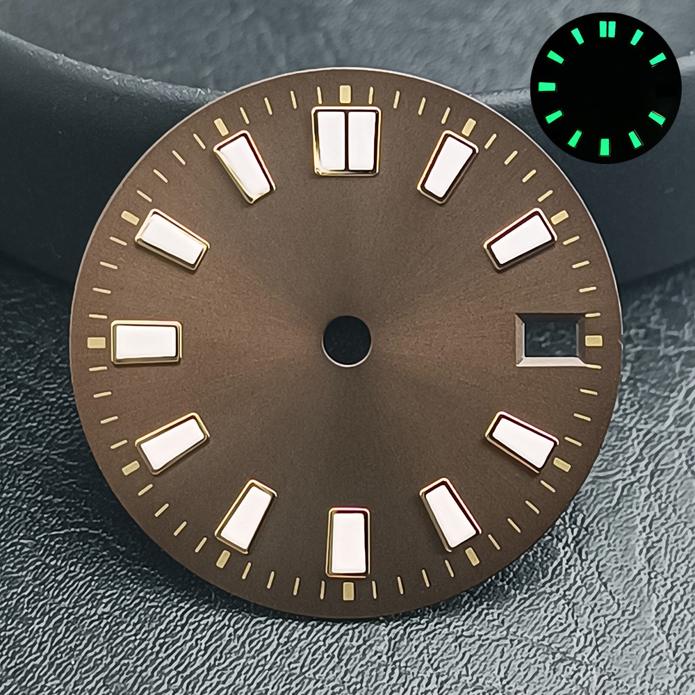 Sunburst Dial Compatible With NH35 Mechanical Movement photo 3