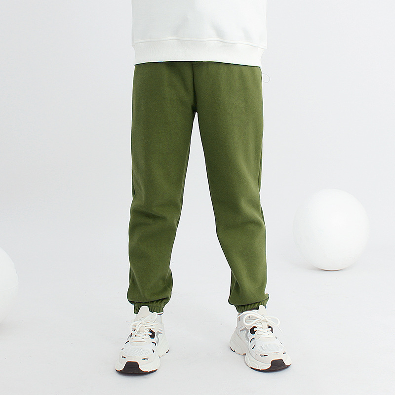 Boys Sports Trousers Solid Color For Older Children photo 8