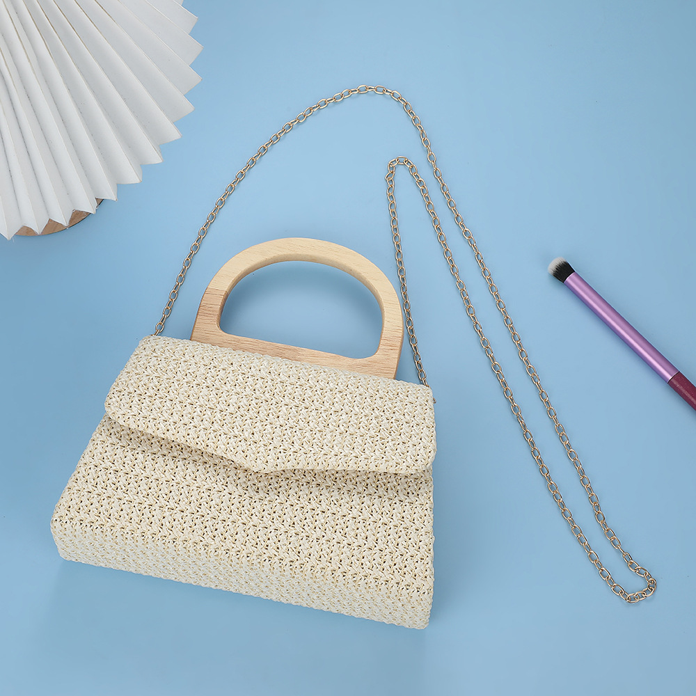 Simple And Versatile French-style Vintage Evening Bag photo 5