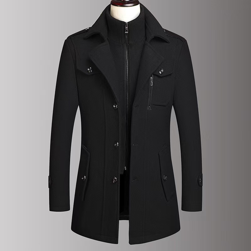 Men's Warm Luxury-style Lightweight Coat photo 4