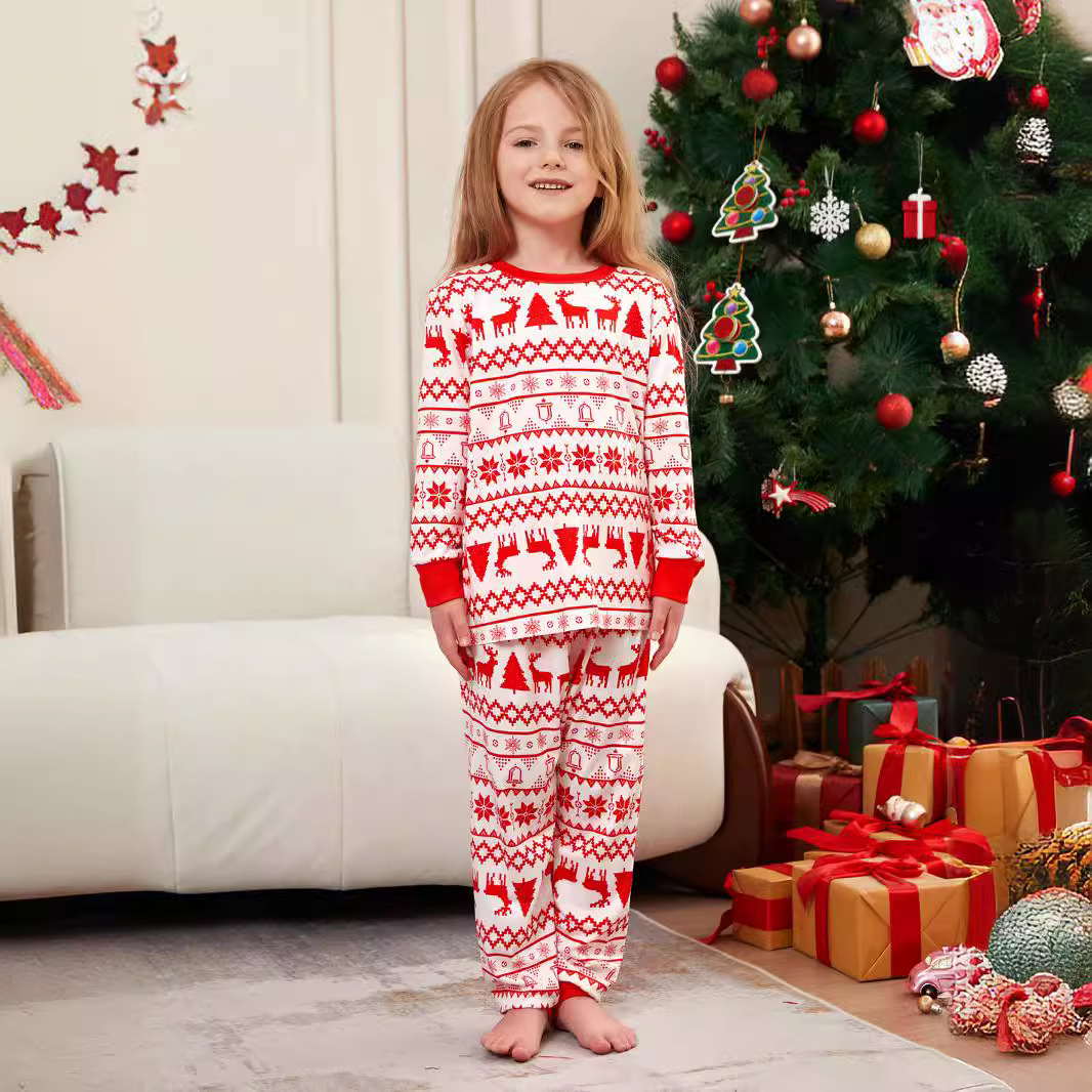 New Autumn Winter European And American Style Loungewear Pajama Set photo 6