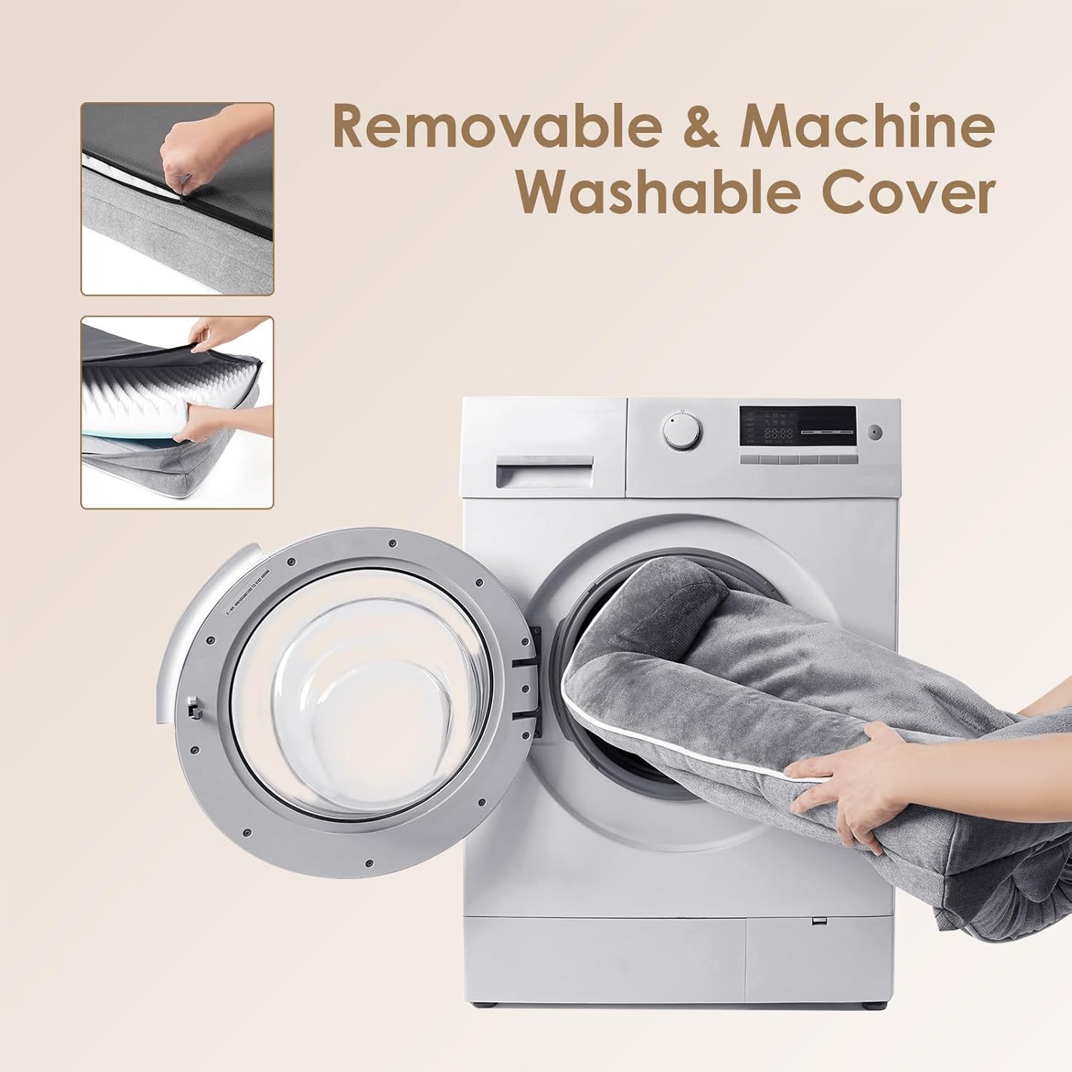 Waterproof Dog Bed With Removable Washable Cover Pet Supplies photo 3