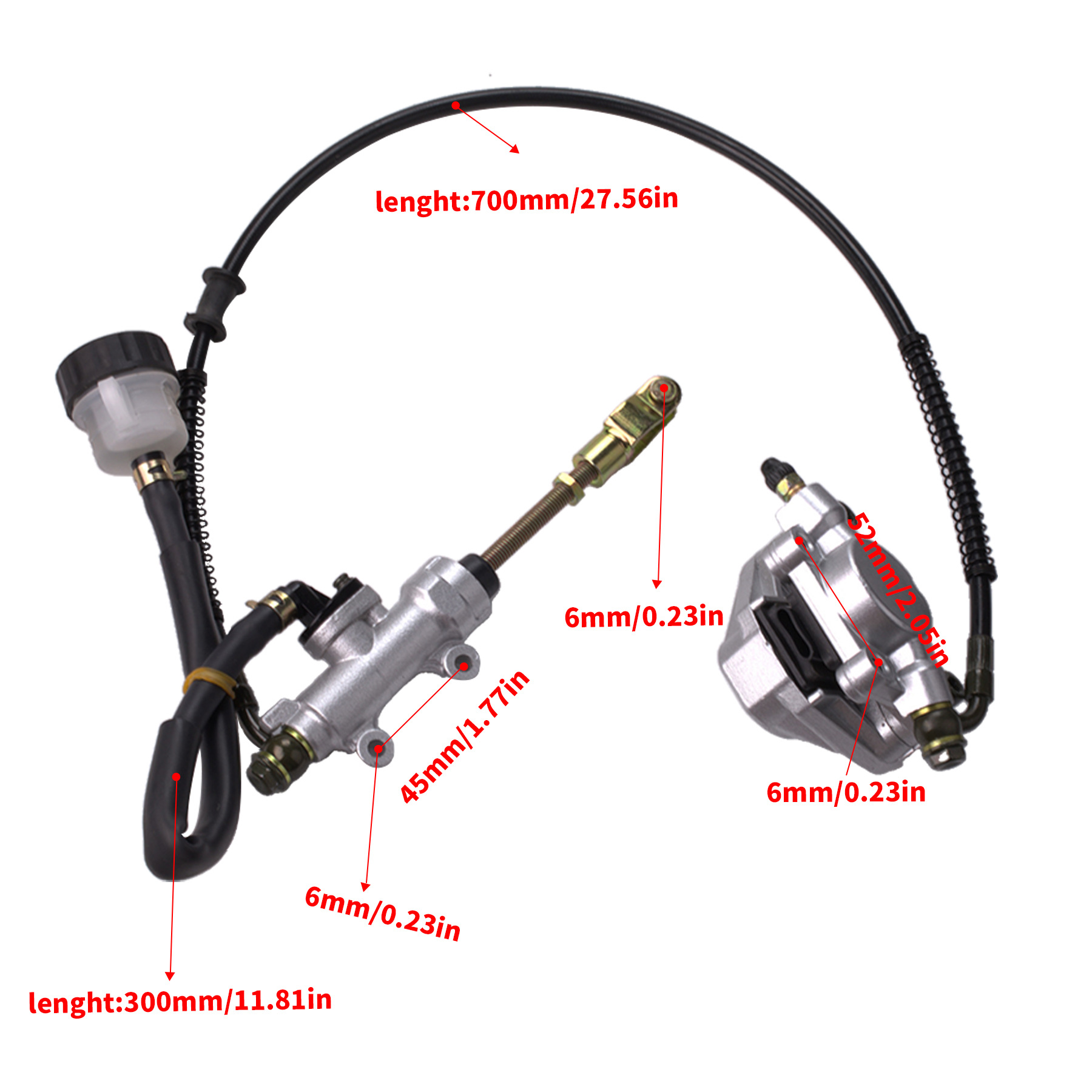 ATV Dune Buggy Rear Disc Brake Assembly photo 6