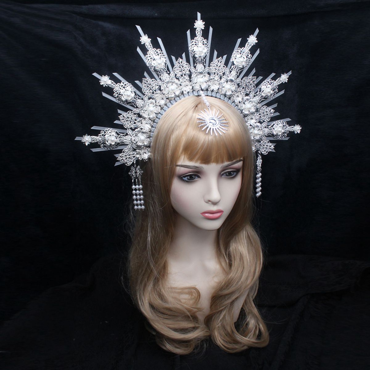 Handmade Sun Crown Accessory Kit Lolita Crown Supplies photo 1