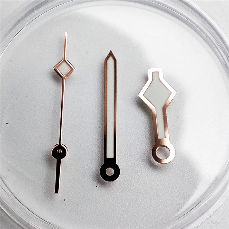 Rose-gold Hands With Green Luminous Coating Watch Hands Suitable For NH3536 Movements photo 5