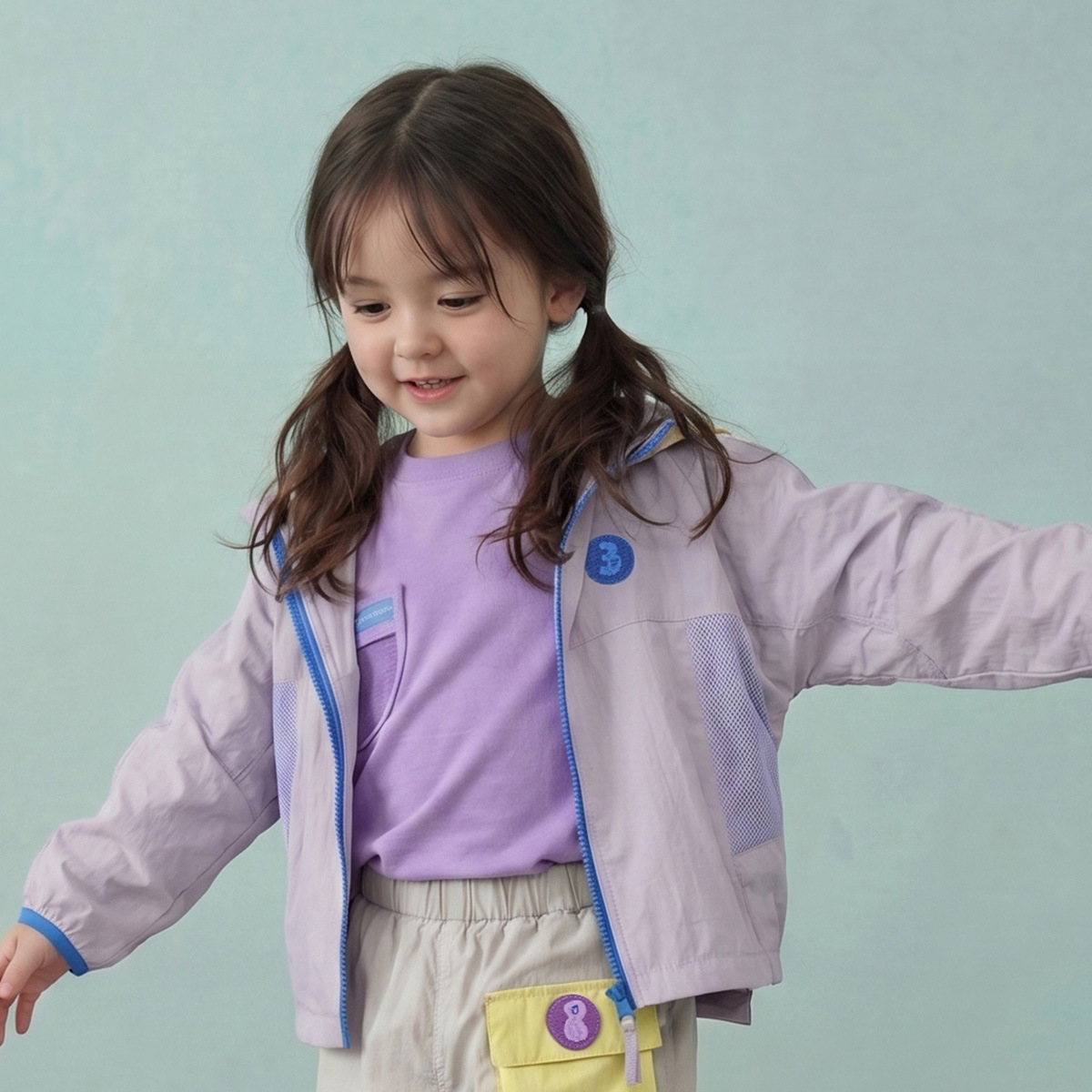 Childrens Lightweight Hooded Sun-protective Jacket photo 4