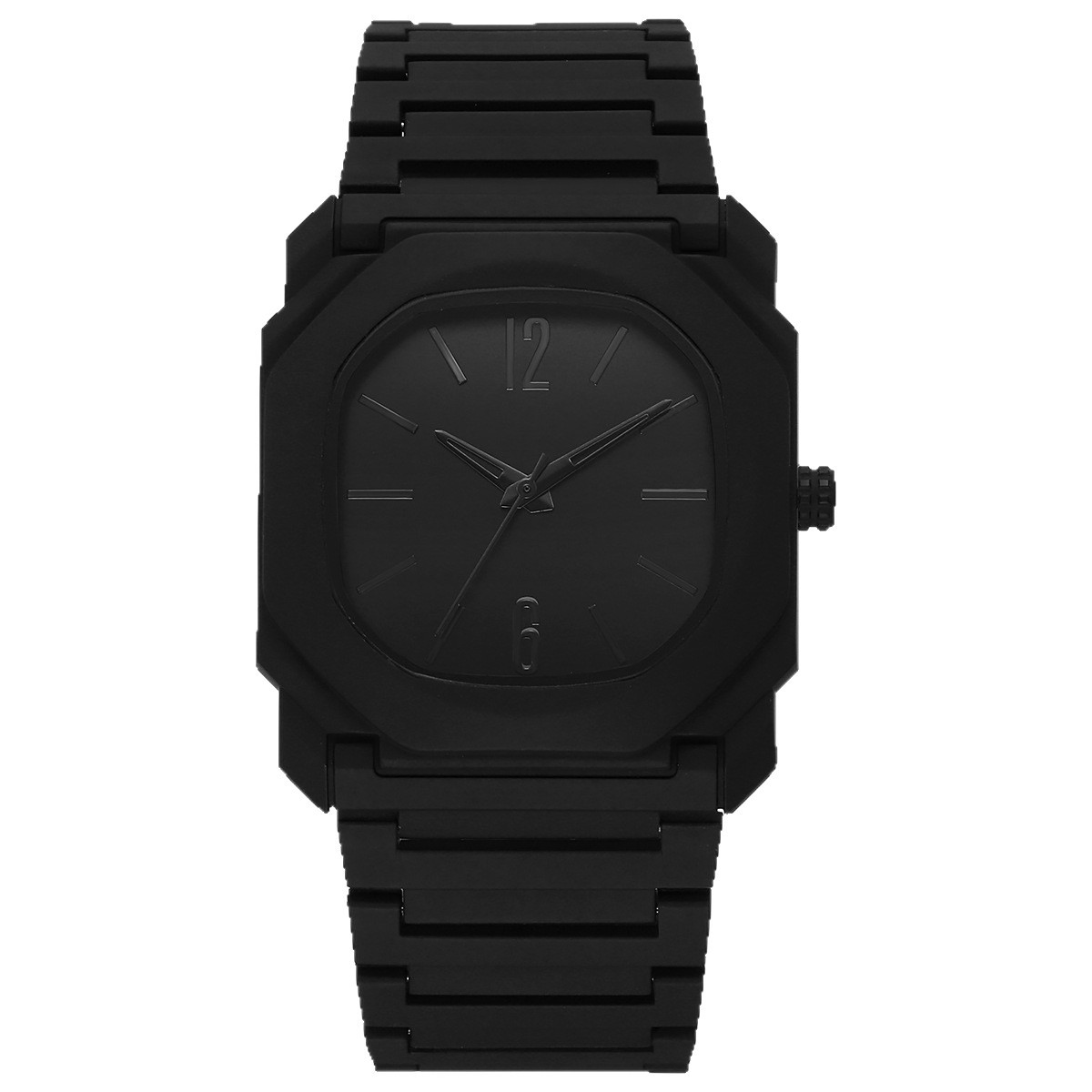 Lightweight Mixed-scale Octagonal Minimalist Quartz Wristwatch photo 6
