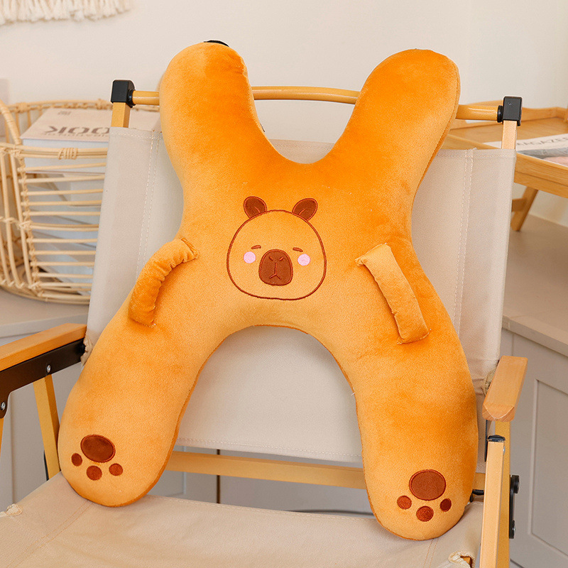 Pig-shaped Husky Pillow Childrens Car Neck Support photo 7
