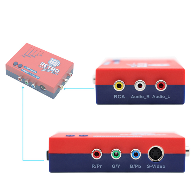 RetroScaler2x AV-to-HDMI Line Doubling Converter OSSC Adapter ODV Version photo 6