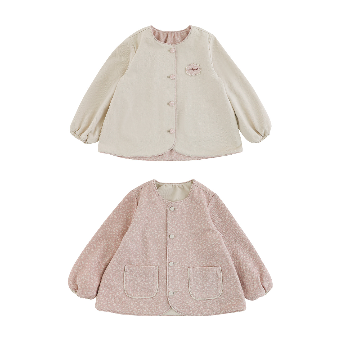 Embroidered Print Jacket Perfect For Girls photo 2