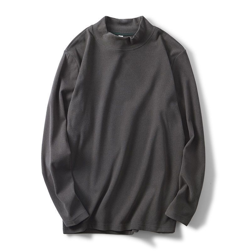 Men's Thickened Derong Half-Neck Base Layer Top photo 4