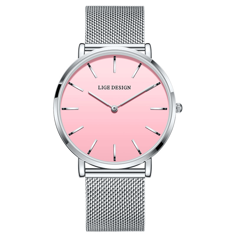 Fashionable Womens Quartz Watch Multi-function Waterproof Wristwatch photo 4