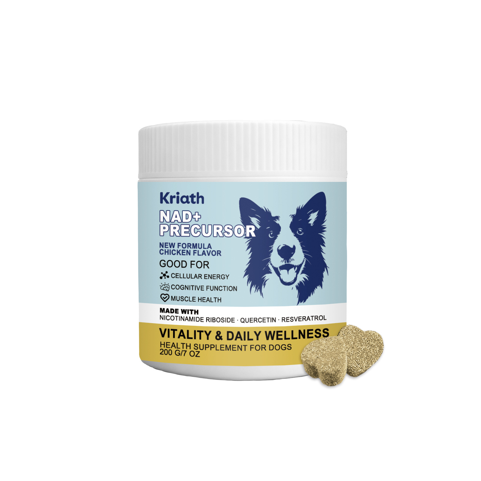 Canine Care Chewable Tablets - Pet Health Supplement for Dogs Daily Wellness Support photo 4