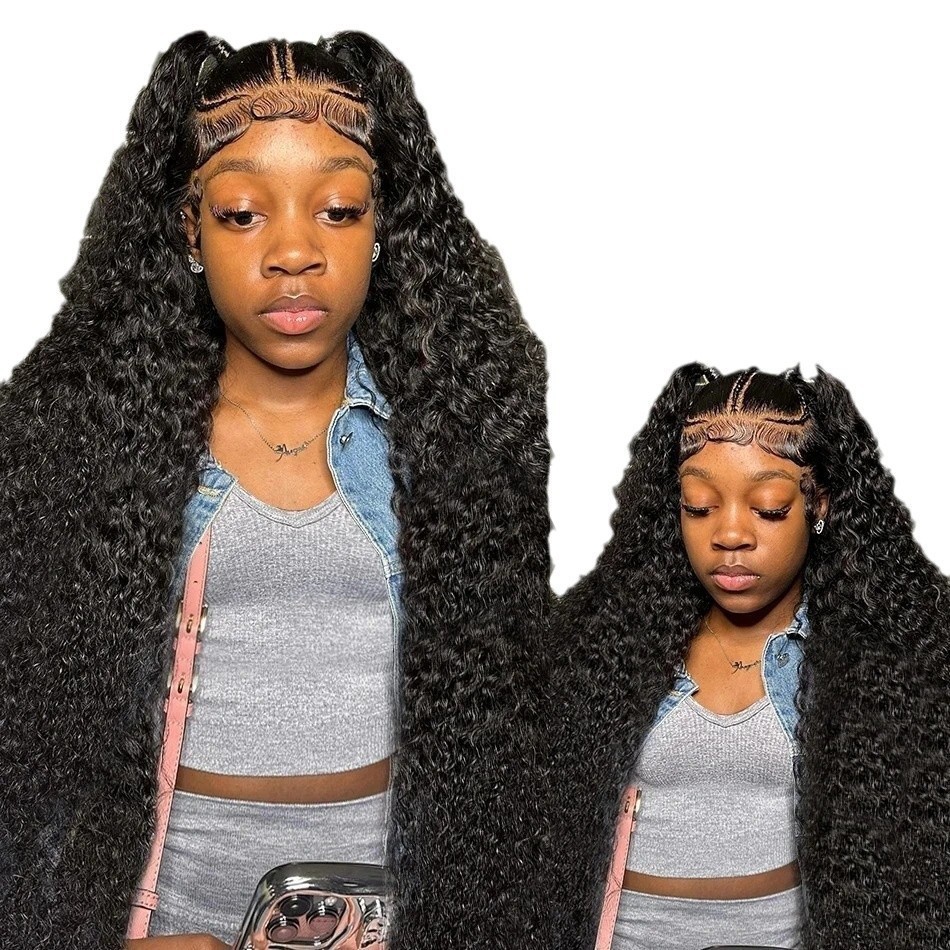 Womens Medium-length African Small Curls photo 3