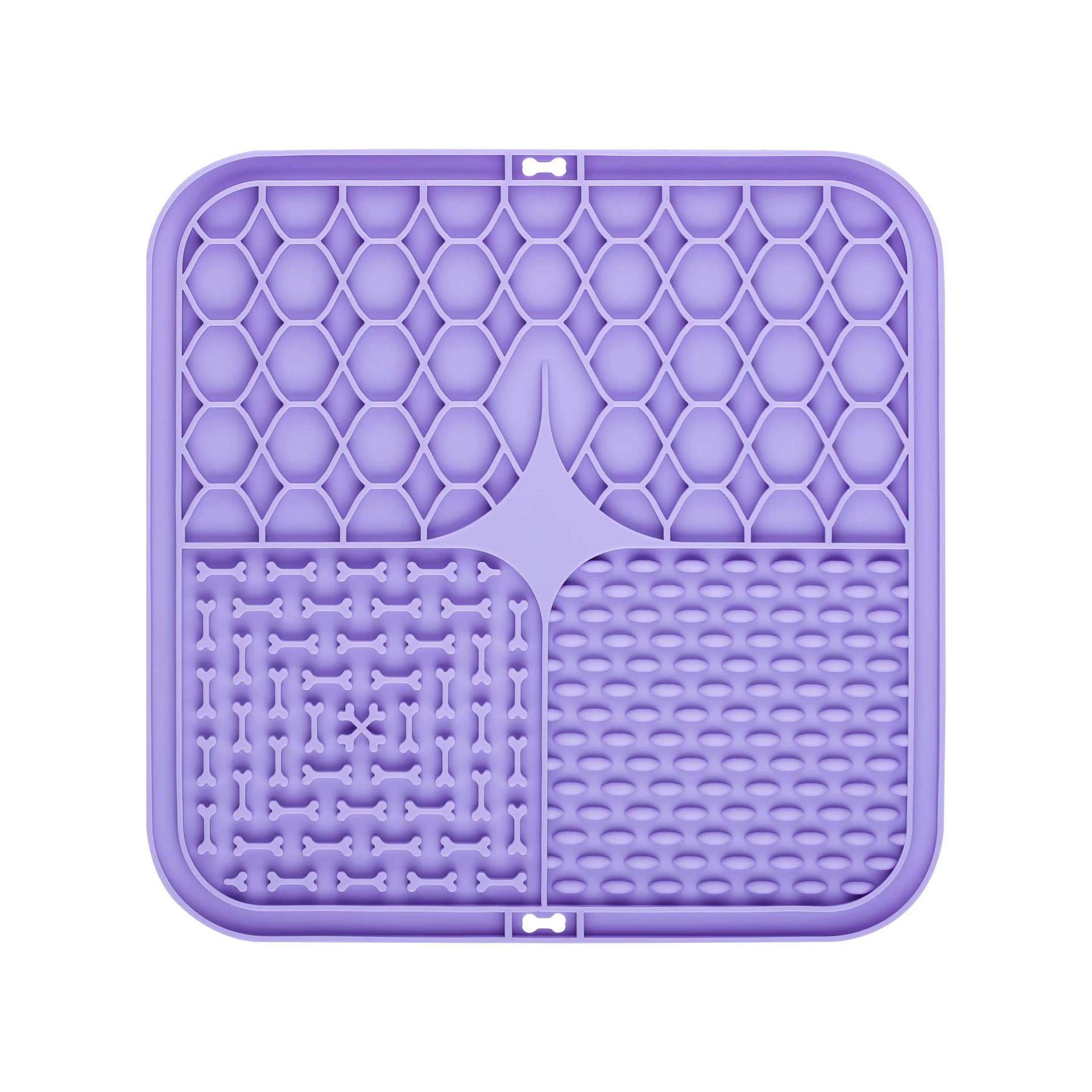 Bottom Suction Cup Non-slip Silicone Pet Slow Food Mat photo 6