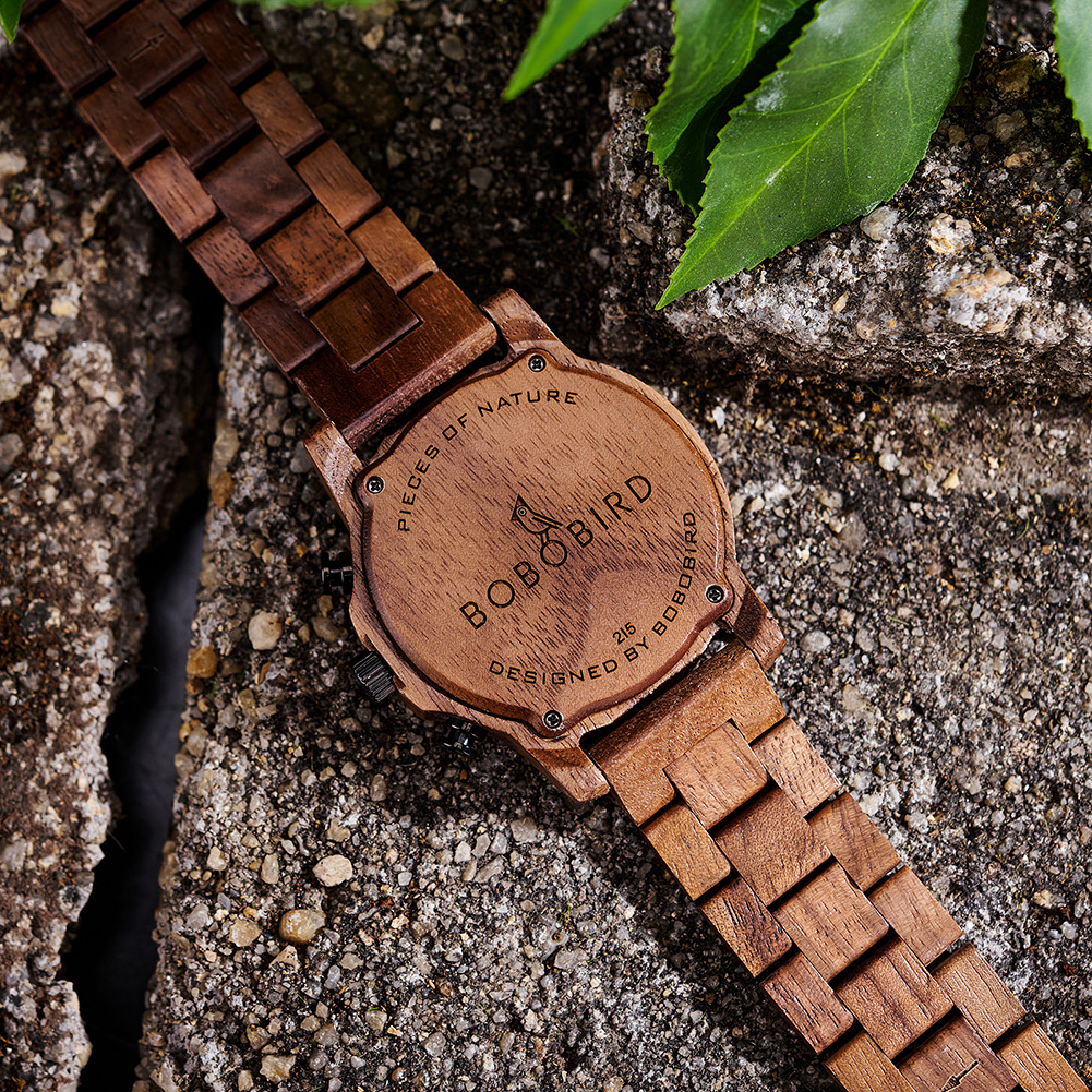 Vintage Wooden Watch For Young Men photo 5