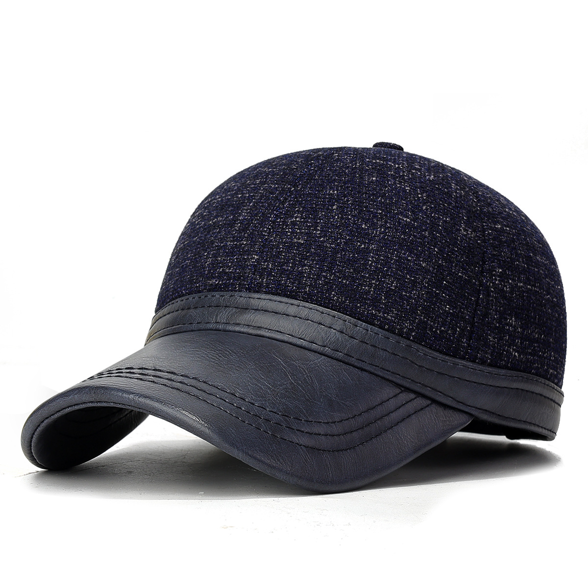 Men's Winter Baseball Cap With Earflaps For Warmth photo 3