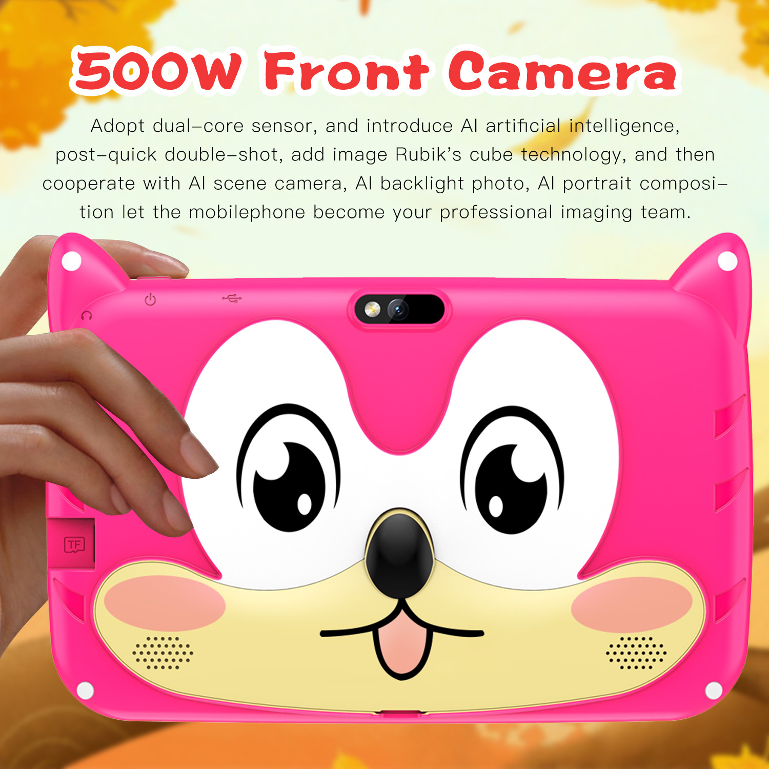 Portable Minimalist Children's Tablet Computer photo 5