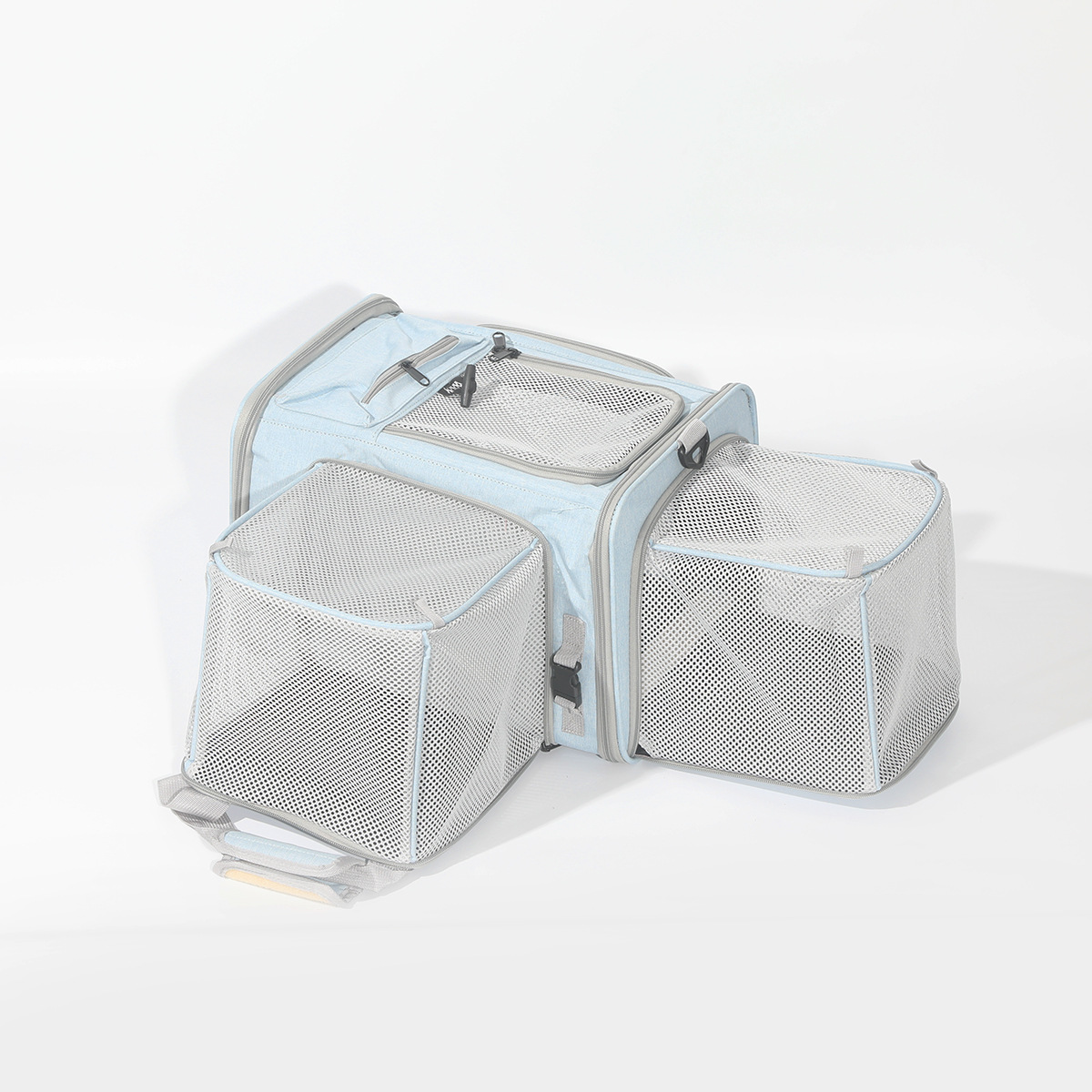 Portable Outdoor Cat Carrier, Summer Breathable Expandable Pet Bag, Lightweight Airline-approved Dog And Cat Travel Bag With Large Capacity photo 4