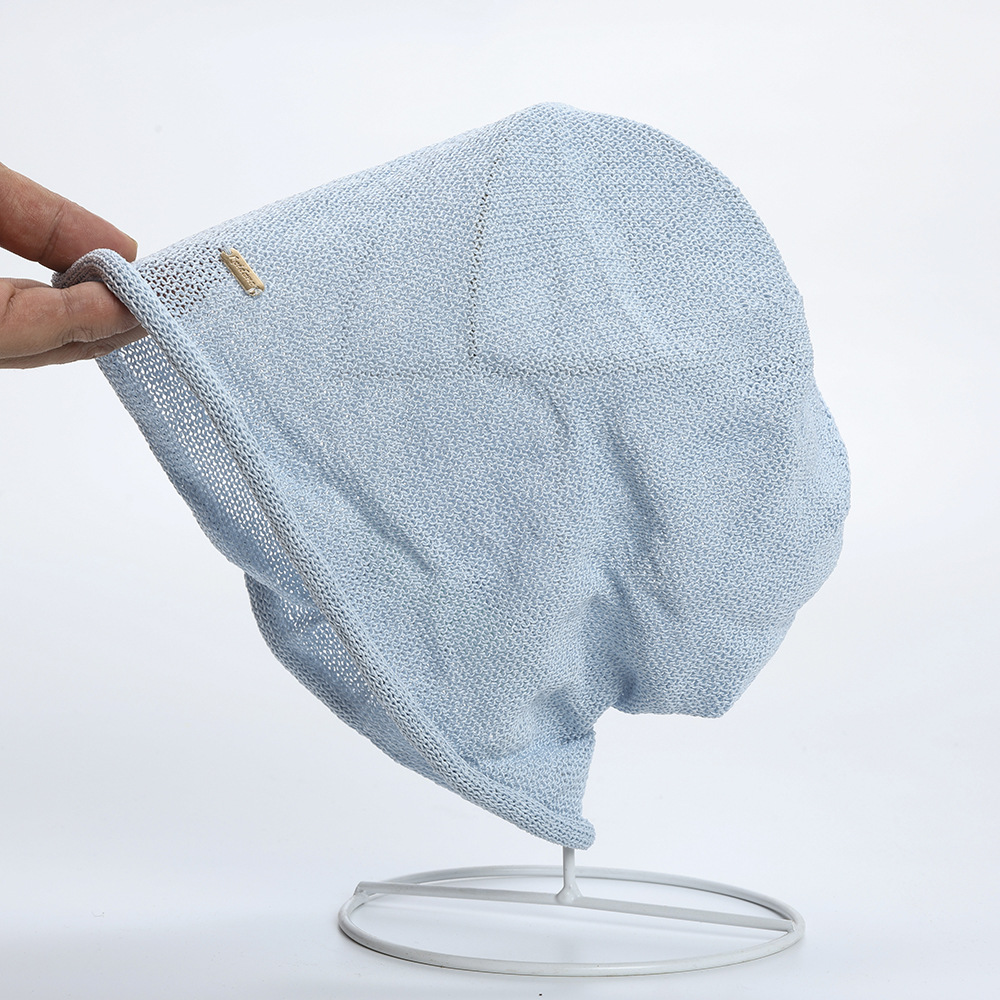 Women's Casual Paper-yarn Pullover Hat photo 3