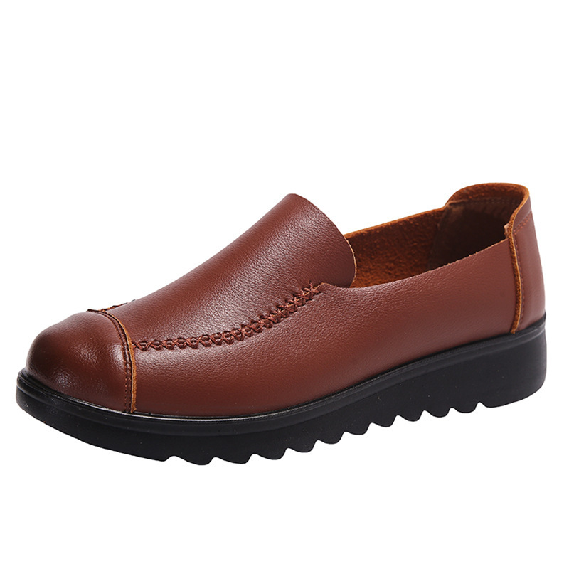 Summer New Arrival Moms Shoes Soft-soled And Comfortable Work Leather photo 8