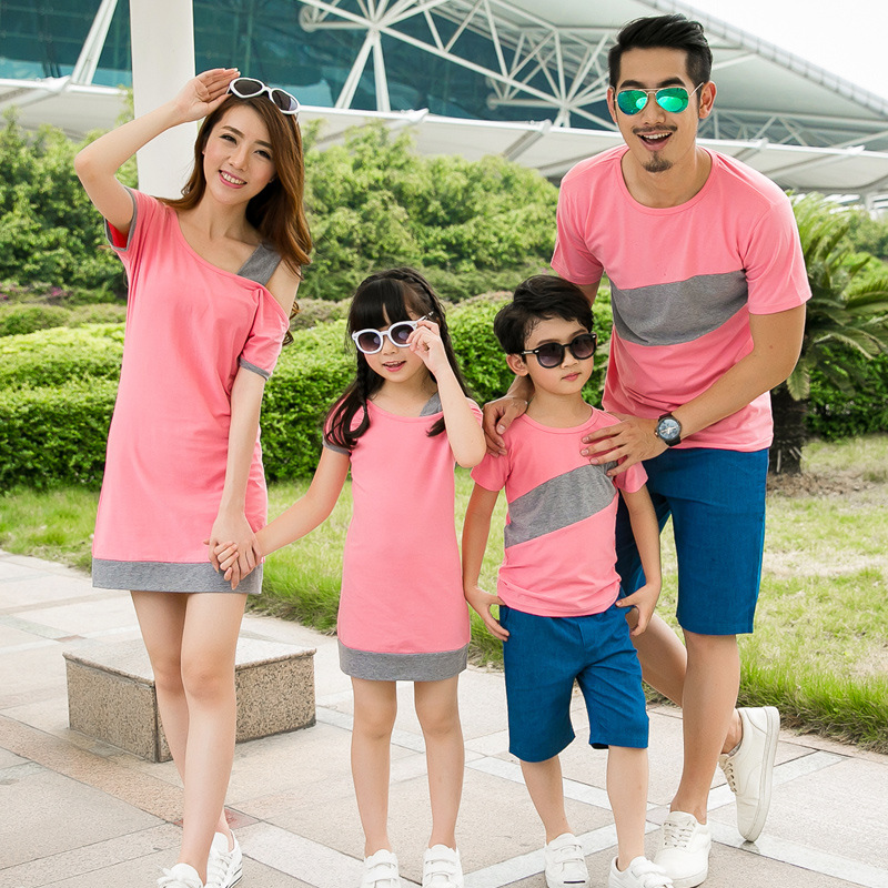 New Korean-style Family Matching Outfits For Parents And Kids photo 3