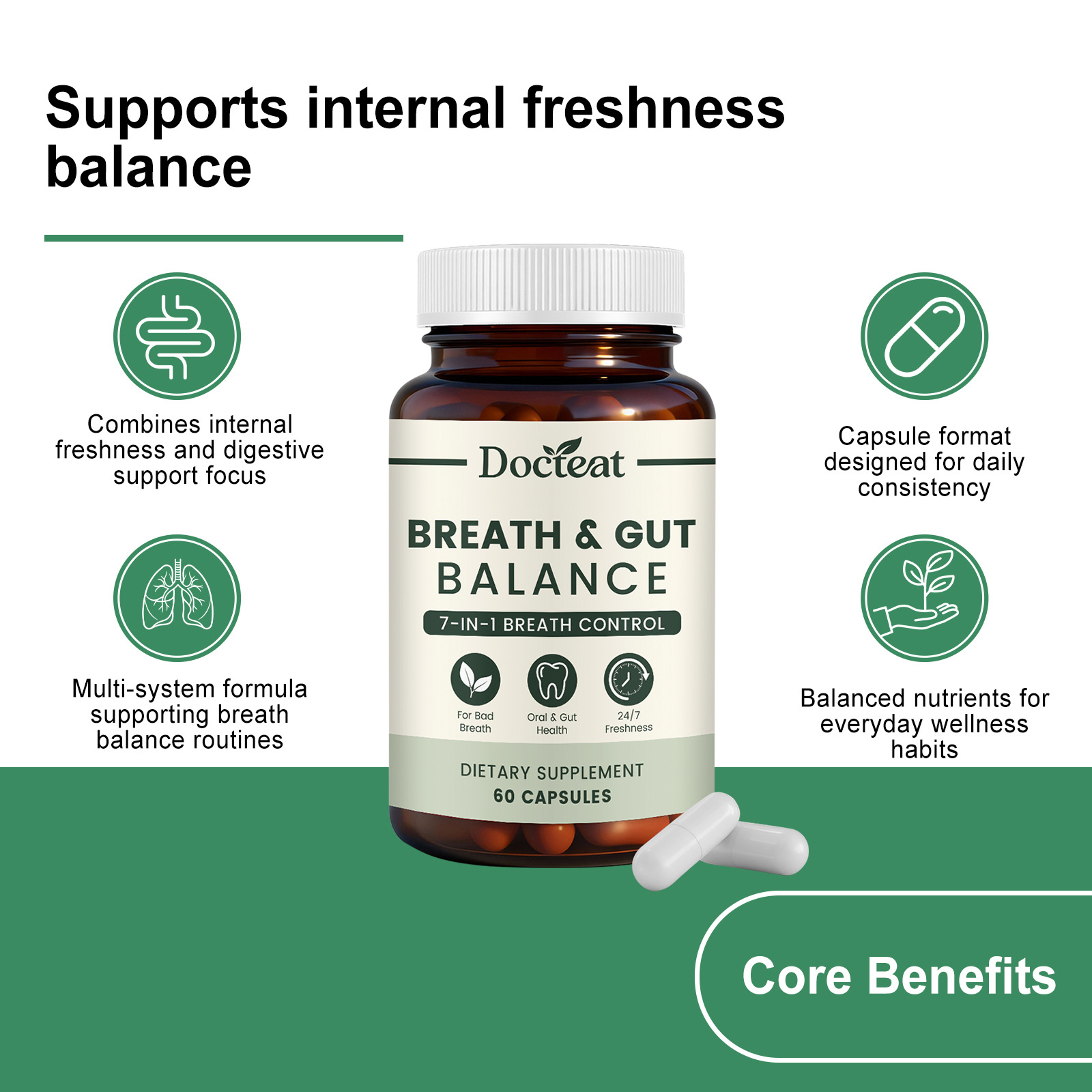 7-in-1 Breath And Gut Balance Capsules photo 8